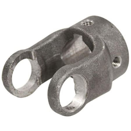 Aftermarket Round Bore Implement Yoke w Keyway And Set Screw A-800-1224-AI